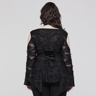 Punk Rave -  Lace Puff Shirt