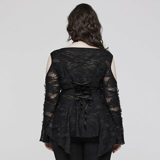 Punk Rave -  Lace Puff Shirt L-XL