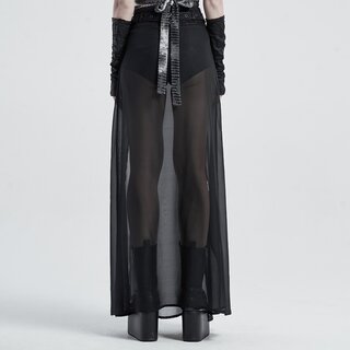 Punk Rave - Shadow shorts with long skirt M