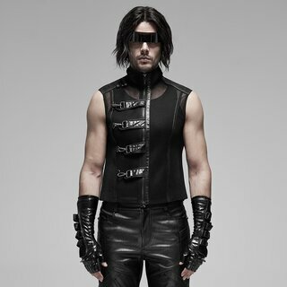 Punk Rave - Mesh Vest S
