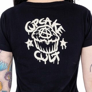 Cupcake Cult - Midnight Kitty T Shirt -  Girly