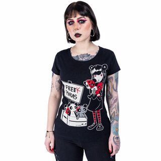Cupcake Cult - Free Pandas T -  Girly L