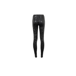 Devil Fashion - Printed pentagram leggings