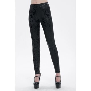 Devil Fashion - Printed pentagram leggings