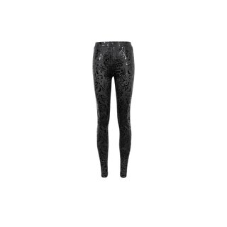 Devil Fashion - Printed pentagram leggings