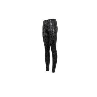 Devil Fashion - Printed pentagram leggings