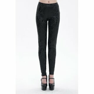 Devil Fashion - Printed pentagram leggings 2XL