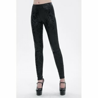 Devil Fashion - Printed pentagram leggings 2XL