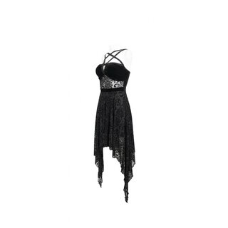 Devil Fashion -  Pentagram velvet dress L