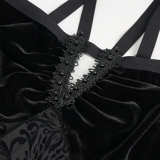 Devil Fashion -  Pentagram velvet dress L