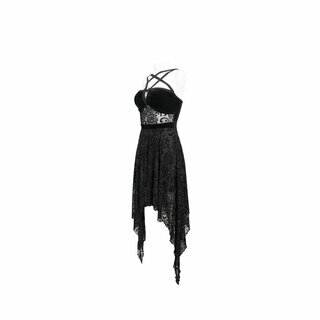 Devil Fashion -  Pentagram velvet dress XL