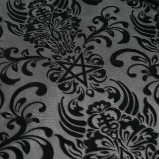 Devil Fashion -  Pentagram velvet dress XL