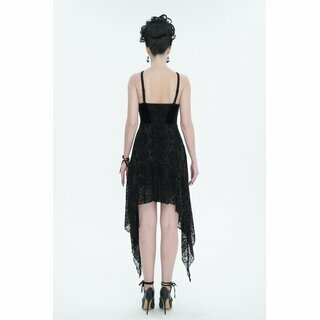 Devil Fashion -  Pentagram velvet dress XL