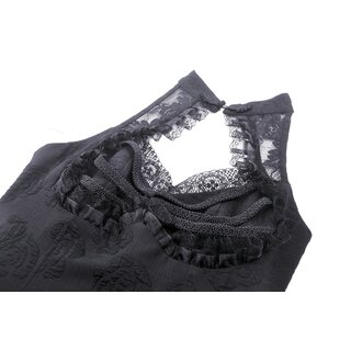 Dark in Love - High-Low Lace Dress 2XL