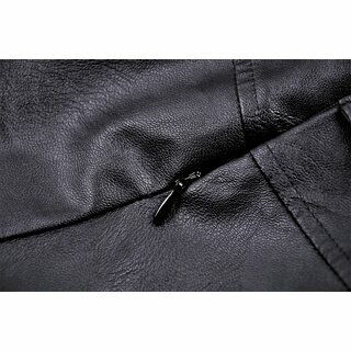 Dark in Love - PU Belt Mini Skirt XL