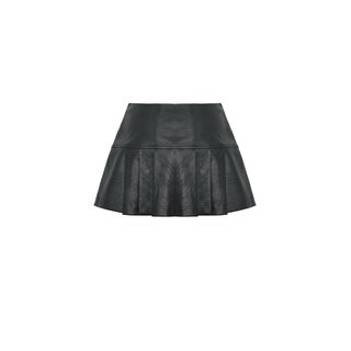 Dark in Love - PU Belt Mini Skirt 2XL