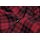 Dark in Love - Red plaid skirt