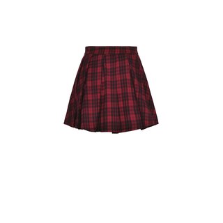 Dark in Love - Red plaid skirt 2XL