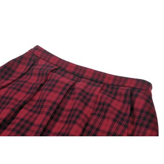 Dark in Love - Red plaid skirt 2XL