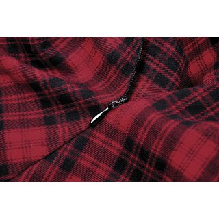 Dark in Love - Red plaid skirt 2XL