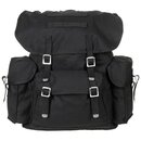 BW Rucksack - Canvas - schwarz