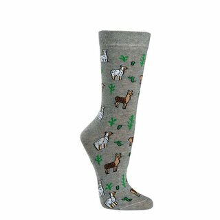 SOCKS4FUN - Alpaka hellgrau 42-47