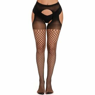 Strapsstrumpfhose Lilie