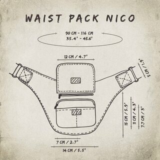 Gürteltasche - Nico