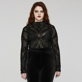 Punk Rave - Gothic Mesh Top XS-S