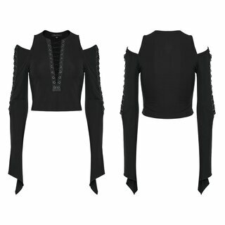 Punk Rave - Laced Crop Top XL-2XL
