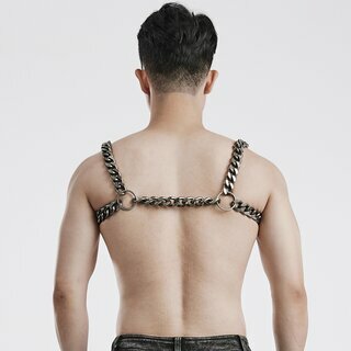 Punk Rave - Big Chain Harness S-L