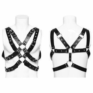 Punk Rave - Cross Over Harness S-L