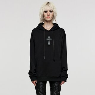 Punk Rave - Cross Hooded Sweater