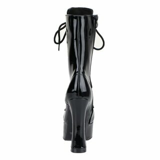 Erogance - Stiefeletten - C1020 - Lack - schwarz 38
