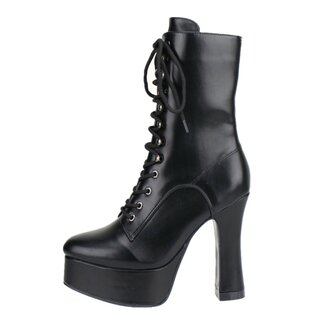 Erogance - Stiefeletten - C1020 - Kunstleder - schwarz 38