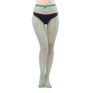Netzstrumpfhose - Netzgre  2  weinrot