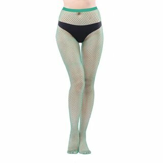 Netzstrumpfhose - Netzgre  2  rot