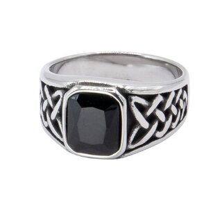 etNox - Edelstahlring - Celtic Black 59