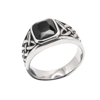 etNox - Edelstahlring - Celtic Black 59