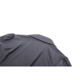 Dark in Love -  Black Ruffle Blouse 2XL