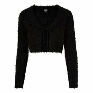 Urban Classics - Ladies Tried Cropped Feather Cardigan L