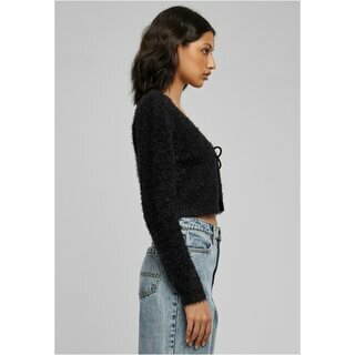 Urban Classics - Ladies Tried Cropped Feather Cardigan 4XL
