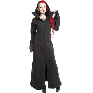 Poizen Industries - Raven Coat - schwarz XL