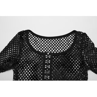 Punk Rave - Nova Mesh Crop Top