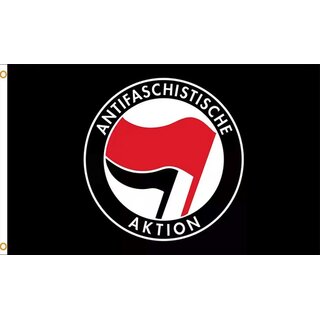 Fahne - Flagge Antifaschistische Aktion