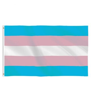 Fahne - Flagge - LGBTQ - 120 x 180 cm Trans