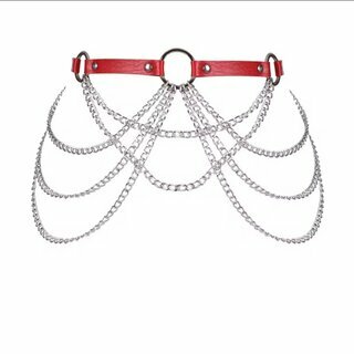 G�rtel -  Chain Belt - H�ftg�rtel - Ketten schwarz