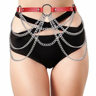 G�rtel -  Chain Belt - H�ftg�rtel - Ketten schwarz
