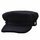 G & H - Great Horse - Felt Breton Fisherman Fiddler Cap - Wolle - schwarz 56 cm