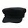 G & H - Great Horse - Felt Breton Fisherman Fiddler Cap - Wolle - schwarz 56 cm